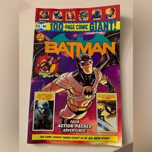 Batman 100 Page Batman Comic Giant #7 DC Comics Book Four Adventures